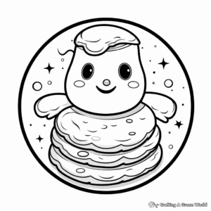 Sweet Christmas Cookie Coloring Pages 3