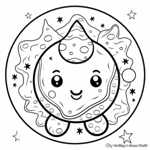 Sweet Christmas Cookie Coloring Pages 4