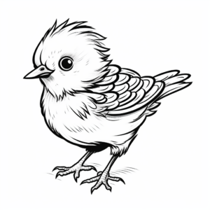 Sweet Dove Coloring Pages for Peaceful Moments 2