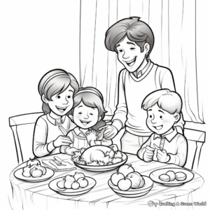 Thanksgiving: Gratitude and Kindness Coloring Pages 2
