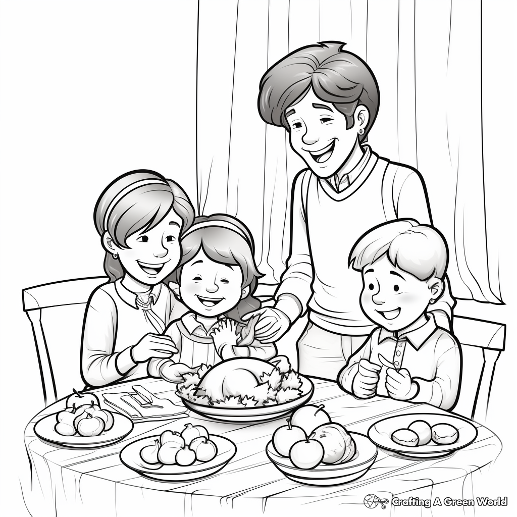 Thanksgiving: Gratitude and Kindness Coloring Pages 2
