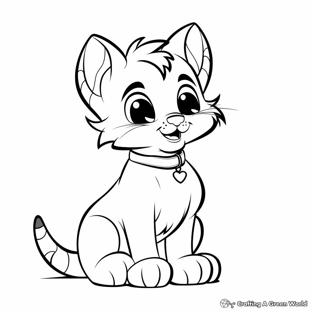 The Aristocats' Toulouse Coloring Pages 4