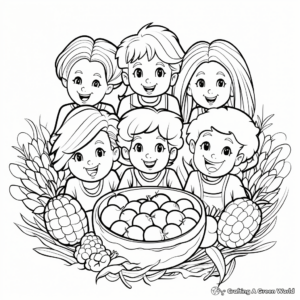 The Grains Group: Printable Coloring Pages 4