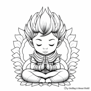 Throat Chakra Coloring Pages 2