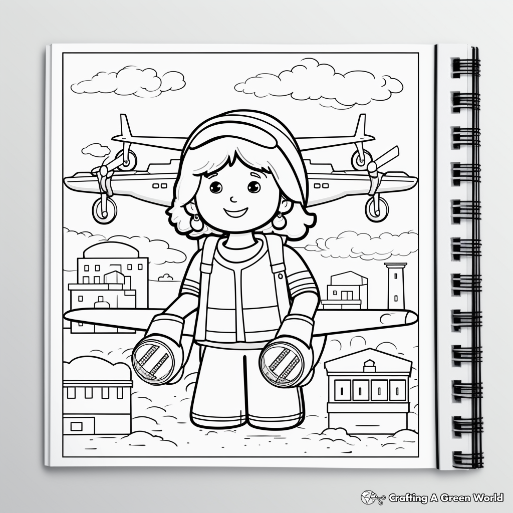 Travel Themed Printable Coloring Pages 2