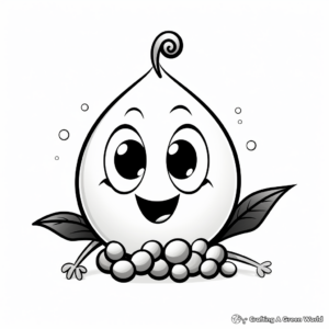 Tuttle Chinese Black Pea Coloring Pages 2