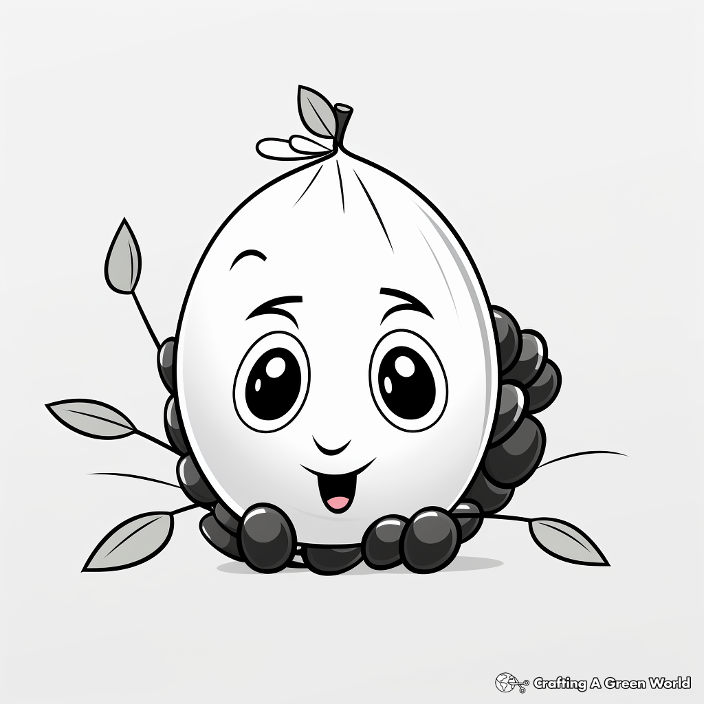 Tuttle Chinese Black Pea Coloring Pages 3