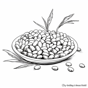 Tuttle Chinese Black Pea Coloring Pages 4