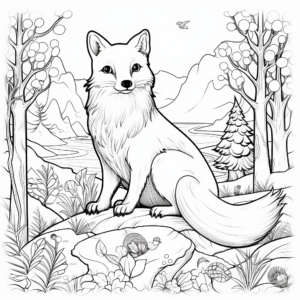Understated Nocturnal Animals Coloring Pages 3