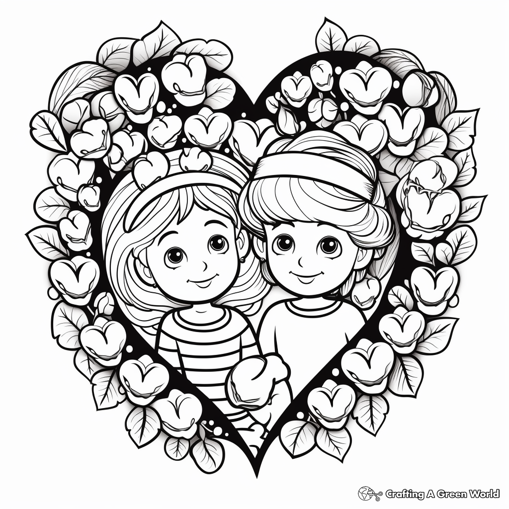 Valentine's Day Love Coloring Pages 3