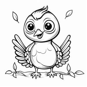 Valentine's Day Peace Dove Coloring Pages 2