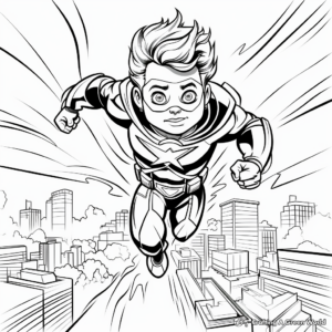 Vibrant Comic Book Coloring Pages 3