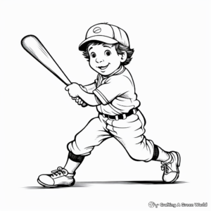 Vintage Baseball Cards Coloring Pages 1
