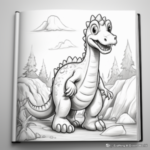 Walking with Dinosaurs: Animated Coloring Pages 1