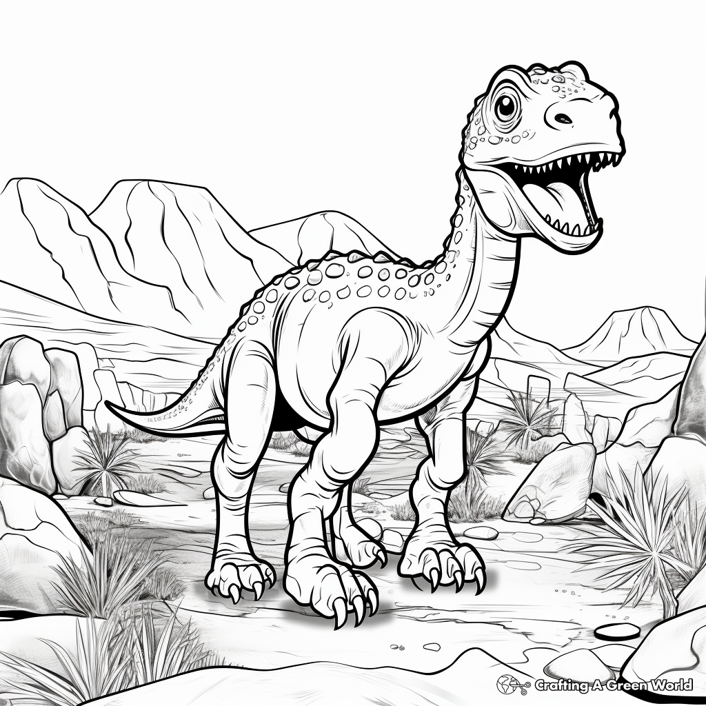 Walking with Dinosaurs: Animated Coloring Pages 2
