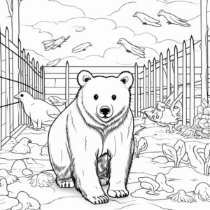Wild Animal Rehabilitation Center Coloring Pages 1