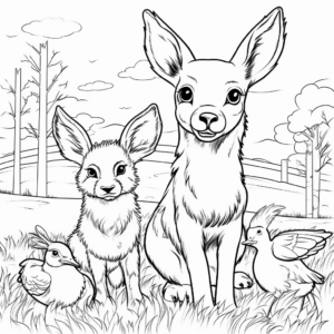 Wildlife Rescue Coloring Pages 1