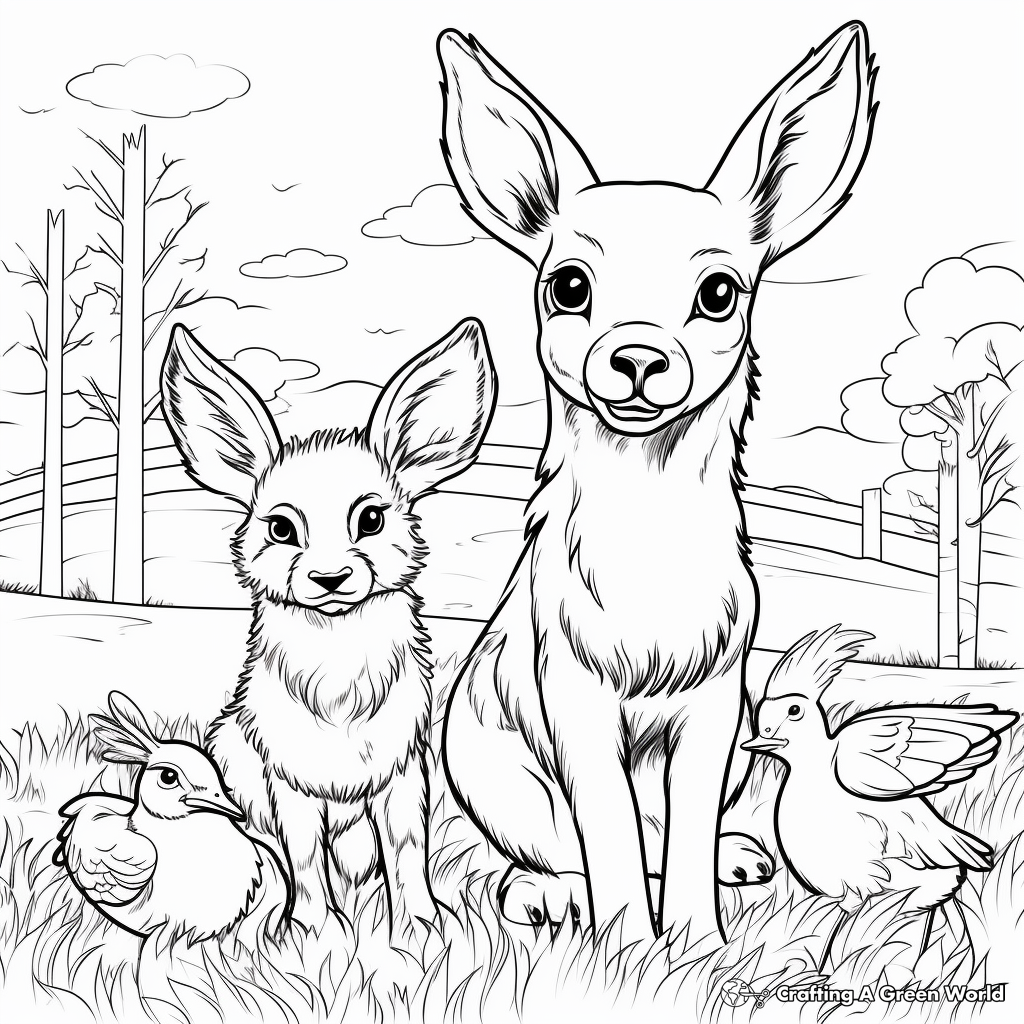 Wildlife Rescue Coloring Pages 1