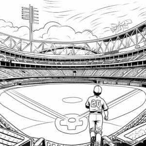 World Series Moments Coloring Pages 1