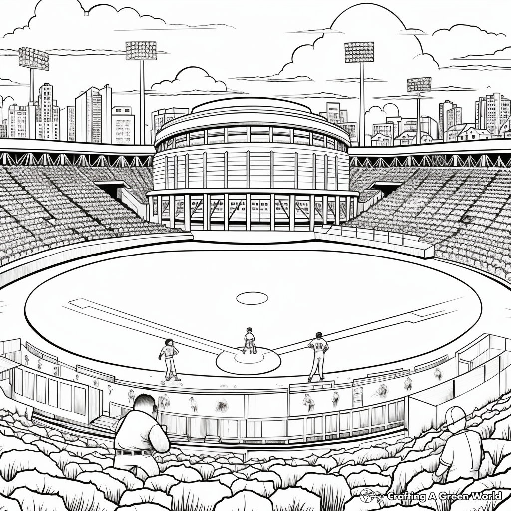 World Series Moments Coloring Pages 2
