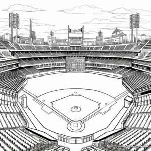 World Series Moments Coloring Pages 4