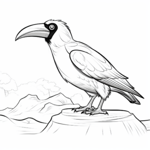 Young Learner Friendly Toucanet Coloring Pages 3