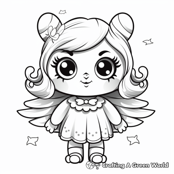 Cute Girl Owl Coloring Pages 1